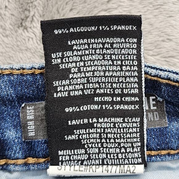 Kut Jeans Womens 2 Blue Catherine Fab Ab Boyfriend Ankle High Rise Stretch Denim - Picture 9 of 16